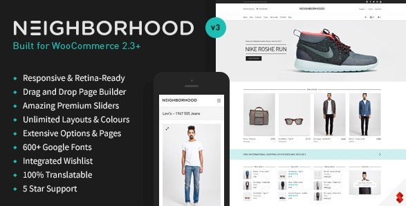 NEIGHBORHOOD – RESPONSIVE MULTI-PURPOSE SHOP THEME